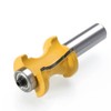 Yakamoz 1/2 Inch Shank Bullnose Bead Column Face Molding Router