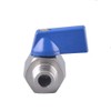 1/2 Inch Mini Ball Valve Stopcock Made of 304 Stainless