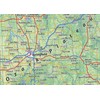 Missouri State Physical Map - 16.5 x 16.5 Inches -