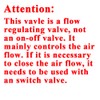 Beduan Pneumatic Push to Connect Air Flow Control Valve, 8mm