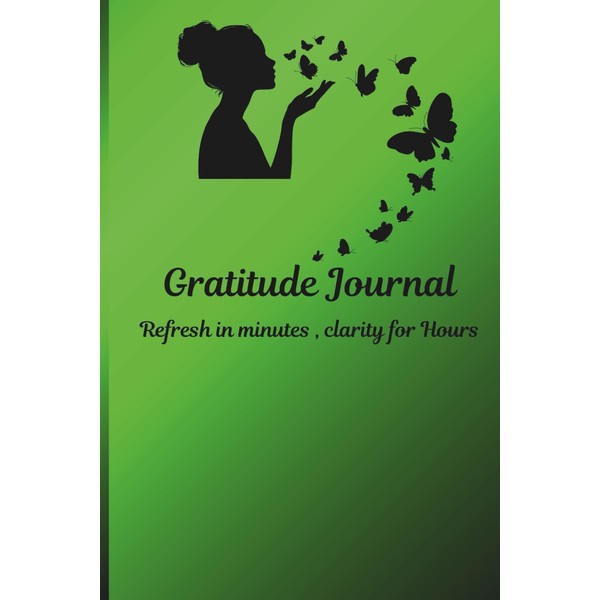 Gratitude Journal - Five Minutes to Thankfulness, Journal with Prompts,