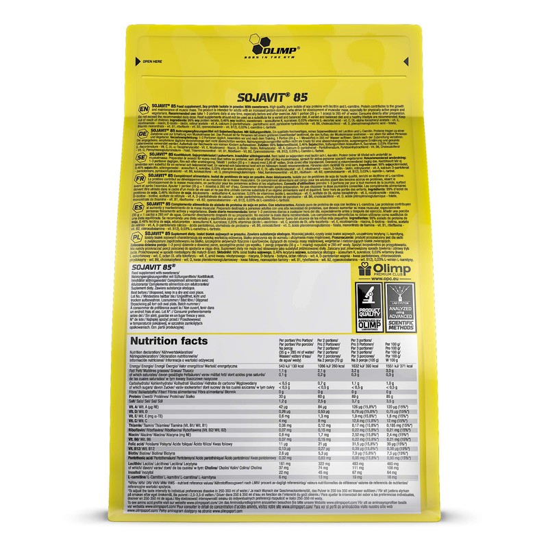 Olimp Sport Nutrition Sojavit Neutral, 1er Pack (1 x 700