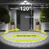 HANNAHONG 10W LED Motion Sensor Flood Light Plug in,PIR Induction