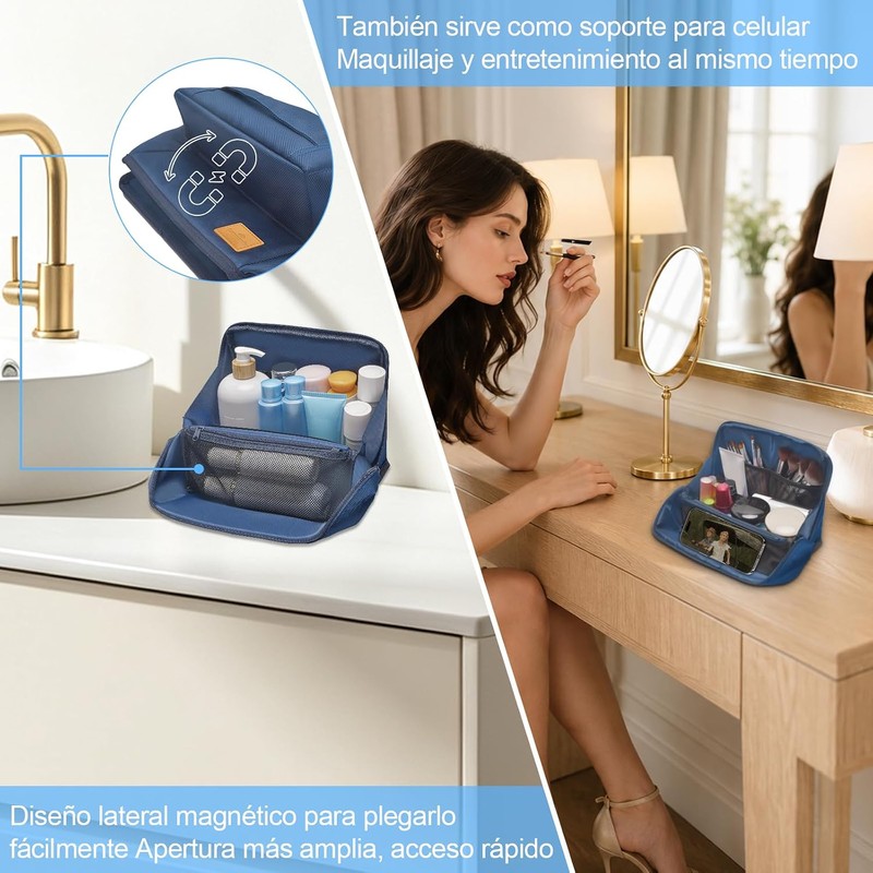 CGBE Neceser de Viaje Hombre:Bolsa de Aseo Grande para Artículos