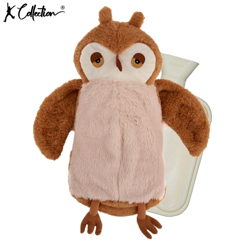K Collection 3D Novelty Hot Water Bottle with Removable Cover