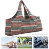 Yoga Bag, Canvas Yoga Mat Bag Breathable Oversized Ethnic Style