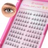 Individual Eyelash Extensions, 132 Clusters, Lash Clusters, Eyelashes, D-Curl, DIY