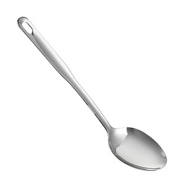 IMEEA 12.8-Inch Cooking Spoon SUS304 Stainless Steel Basting Spoon Large Serving Spoon Big Metal Spoon