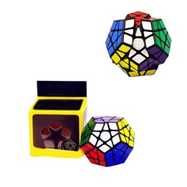 Megaminx Speed Cube, 2Pcs 3x3x3 Pentagonal Speed Cube Dodecahedron Magic Puzzle Toy for Adults