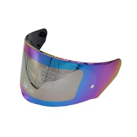 Lumfeerix for LS2 Assault Rapid Stream Helmet Visor Replacement, For Ls2 FF320 FF328 FF353 FF800 Helmets Outer Shield (Rainbow)