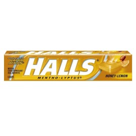 Cadbury Halls Hny Lemon Singles Size 9ct Halls Honey Lemon Singles 9ct