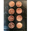 Complete Lincoln Cent Set- 2009-8 coins of P and D