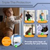 Todays Kids 4 Pack Sliding Door Locks - Child Proof