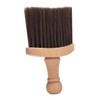 PACKOVE Wood Handle Soft Brush for Men's Beard Hairdressing Salon