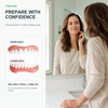 Moldable Snap-On Veneers, Upper and Lower False Teeth Set