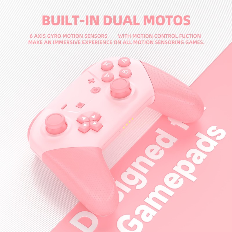 Switch Pro Controllers with Carrying Storage Case, Upgraded Gamepad Switch