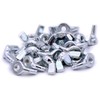M4 (4mm) Wing Nut - Steel (Pack of 20)