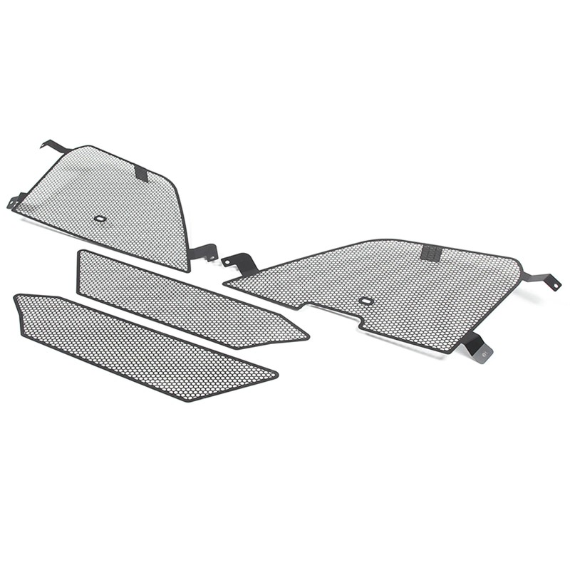 Ynei Black Stainless Side Intake Mesh Grille Insert GUARD Fits