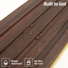 Art3d WPC Wainscoting Panels, 16-Pack 48 x 6 Inch 3D