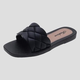 Basic plush twist indoor modern simple slippers / 베이직 푹신한 트위스트 실내 모던 심플한 슬리퍼