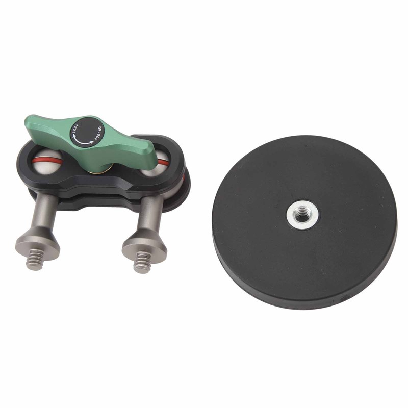 Magnetic Car Mount with Dual 360 Degree Ball Head 1/4inch