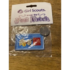 Cub Boy Girl Scout fun patch badge Dog Cookie
