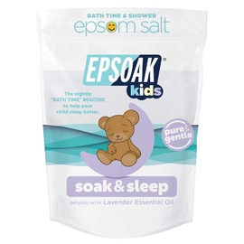 Epsoak Kids 5 lb. Bulk Bag Lavender Soak & Sleep Epsom Salt - San Francisco Salt Company