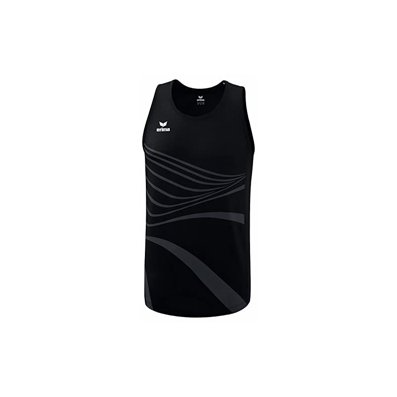Erima Canotta Funzionale Racing 2.0 Singlet, Nero, 164 Unisex -