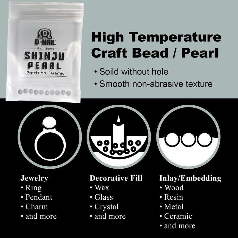 3mm Shinju Pearl - 10 Pack