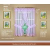 Today's Curtain, Emelia Priscilla Sheer Pair 60" W x 84"