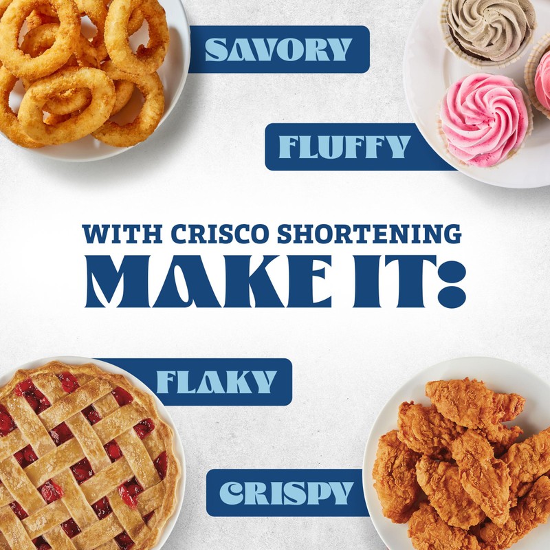 Crisco All-Vegetable Shortening, 48 Ounce