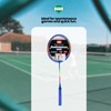 ADEPTNA 2 Player Badminton Racket Set With 1 Shuttlecock -