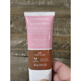 Covergirl Clean Fresh Skin Milk Foundation 630 Deep/Dark