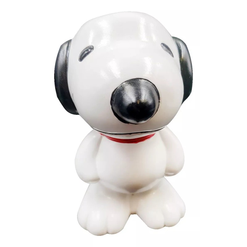 Muna Maceta De Cerámica Snoopy Pintada A Mano Esmaltada