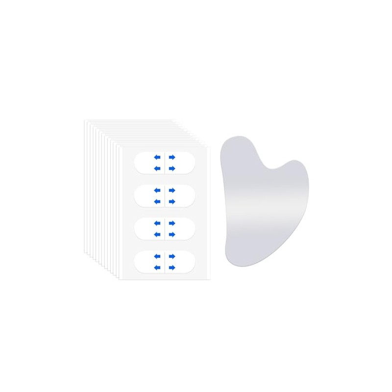 120 PCS Face Lift Tape para Rostro,1psc Tabletas de raspado
