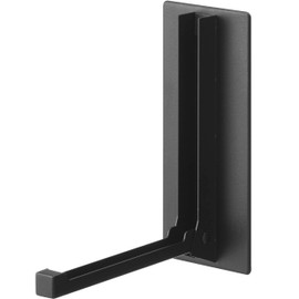Yamazaki 5988 Magnetic Folding Hanger, Black, When in Use: Approx. W 3.1 x D 6.5 x H 7.1 inches (8 x 16.5 x 18 cm), When Stored: Approx. W 3.1 x D 1.2 x H 7.1 inches (8 x 3 x 18 cm), Tower Tower, Easy to Install, Entrance Storage