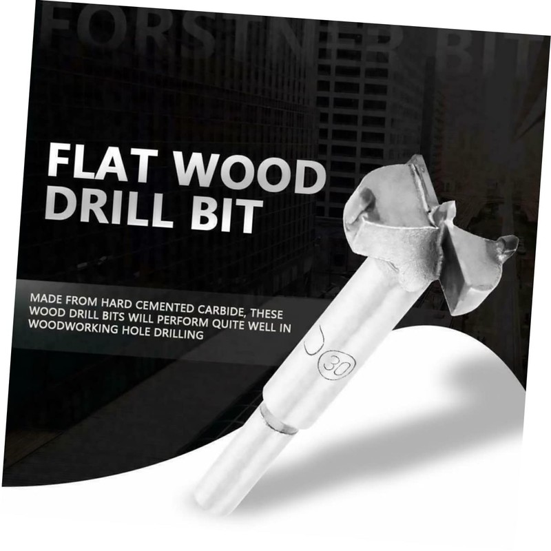 SHINEOFI 16pcs Woodworking Flat Drill Bit Efficient Hole Opening Durable