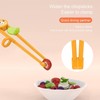 3 Pairs Kids Chopsticks Training Set, Reusable Cartoon Chopsticks for