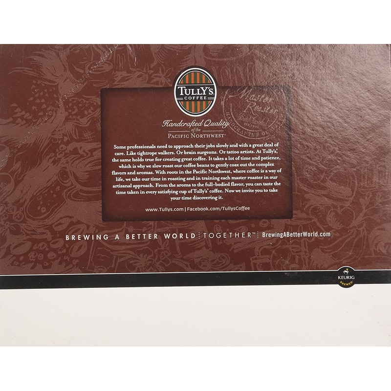 48 Count - Tully's Coffee Hawaiian Blend Coffee K Cup