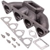 maXpeedingrods Turbo Exhaust Manifold with Gasket for Honda Acura B-Series