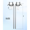 2 Pack of Universal Heavy Duty Exhaust Hanger Rod Stainless