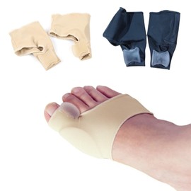 Bunion Corrector Splint Gel Bunion Pads Sleeves Brace – Toe Stretcher Bunion Guard for Men and Women Gel Toe Spacer (colour of skin, S)