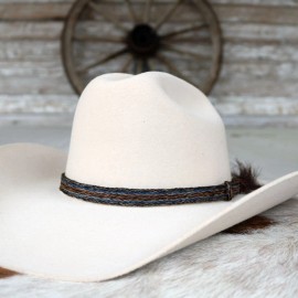 Willow Lane Hat Co. Horsehair Braided Single Tassel Hat Band - Taos