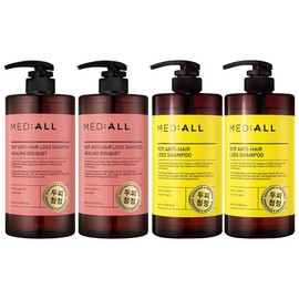 Medior RCP Antilost Scalp Cleansing Hair Loss Relief Shampoo Healing Bouquet 800ml + Woody Fragrance 800ml, 2 sets / 메디올 알시피 안티로스 두피청정 탈모완화 샴푸 힐링부케 800ml + 우디향 800ml, 2세트