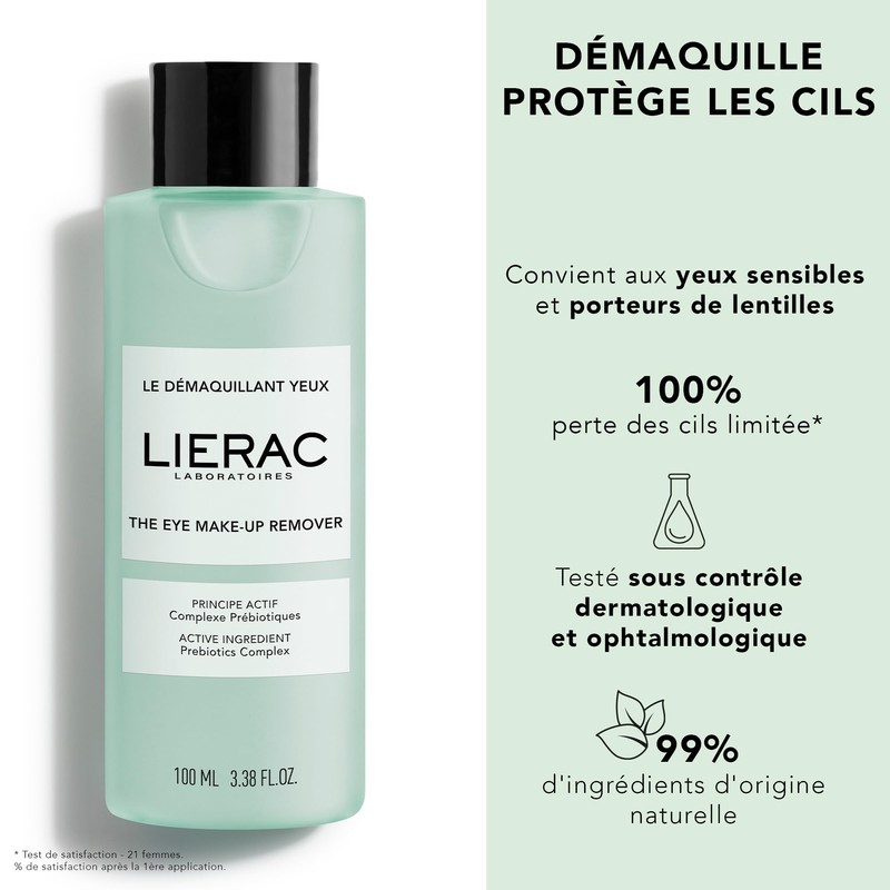 LIERAC Le Démaquillant Yeux, 100 ml