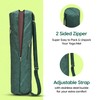 Classic Yoga Mat Bag Adjustable Shoulder Carry (Green)