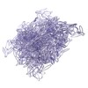 50Pcs Tulip Paper Clips Cute Purple Tulip Design Durable Metal