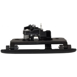 for Ford E-350 Econoline Exterior Door Handle Rear, Driver Or Passenger Side - Side Hinged Door Textured Black (1992-1998) | Trim: All Submodels