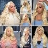 Megeen 613 Lace Front Wig Human Hair Body Wave Honey