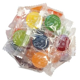 NY Spice Shop Sugar Free Assorted Fruit Buttons Candy - 3 Pound Individually Wrapped Old-Fashioned Assorted Fruit Buttons - Sweet Tart Sugar Free Buttons - Perfect Flavor for Holidays